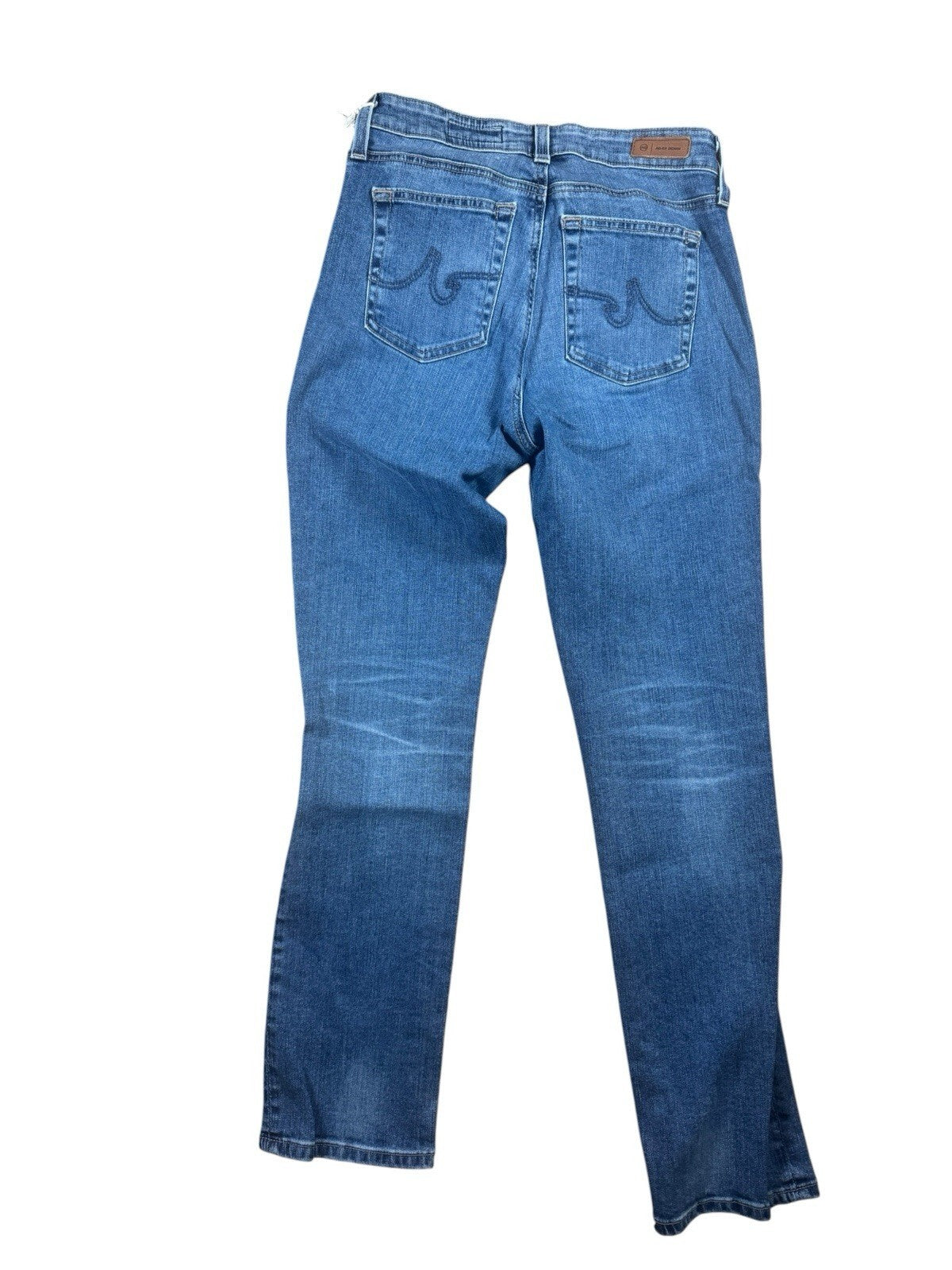 AG AG-ED Denim Slim Straight Leg Jeans Blue Denim Women’s Size 28R