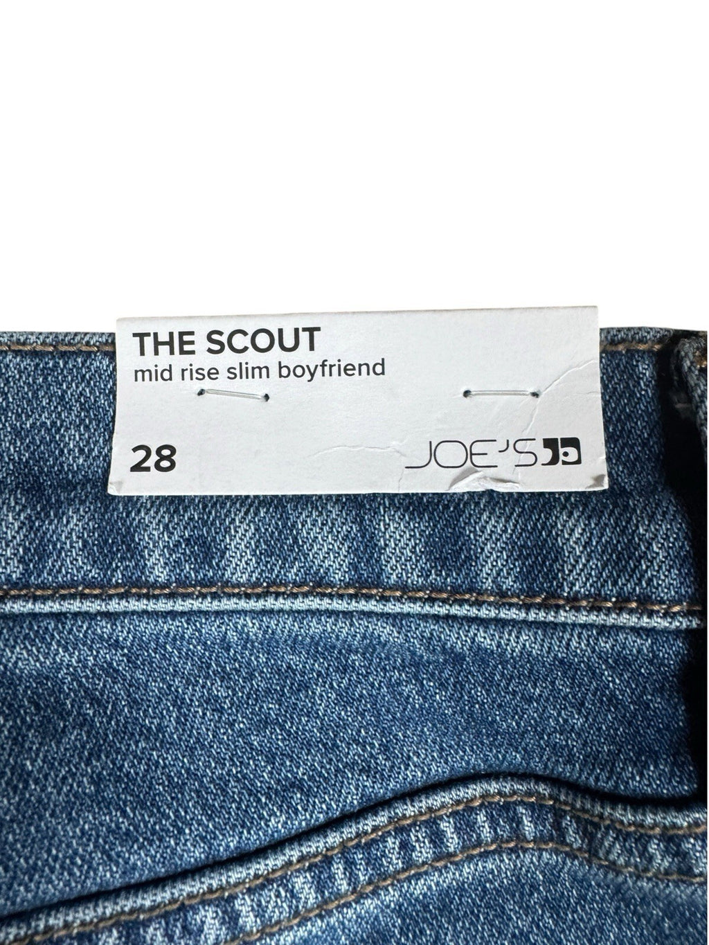 Joe's Jeans The Scout Mid Rise Slim Boyfriend jeans Sz 28