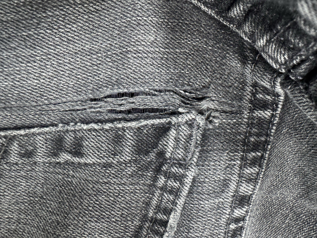 AG Adriano Goldschmied The Everett Slim Straight Gray Dark Wash Stretch 31