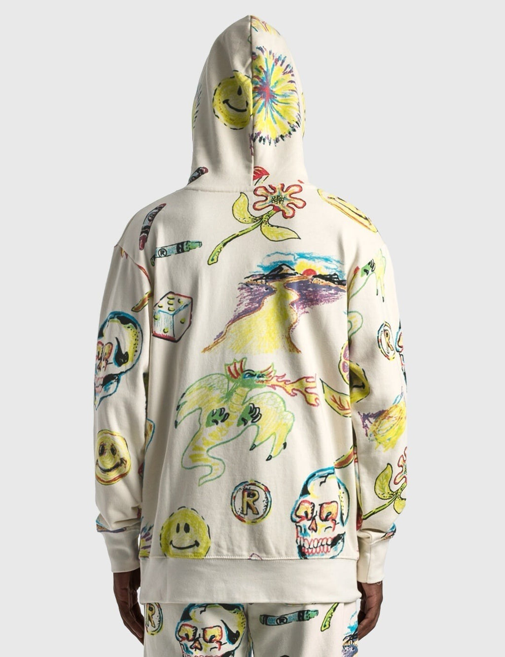 SMILEY® market voloring book AOP Hoodie