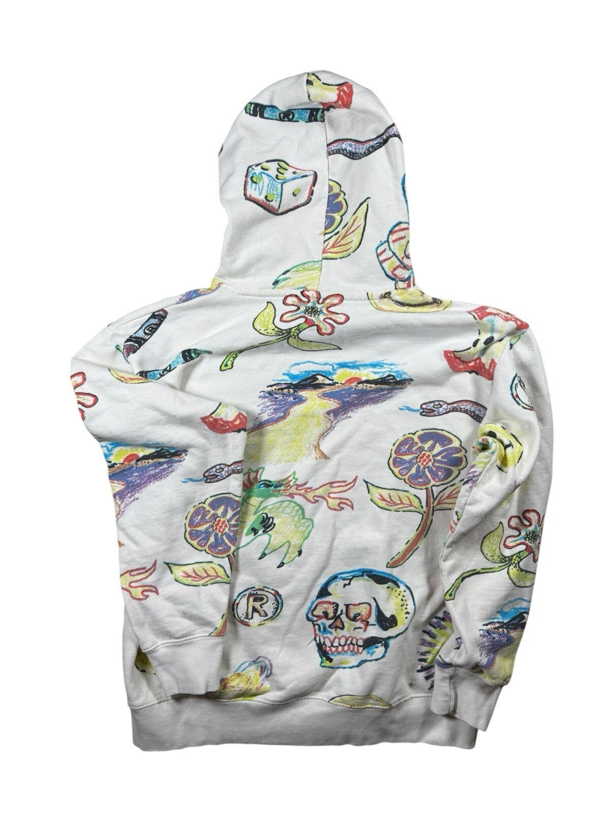 SMILEY® market voloring book AOP Hoodie