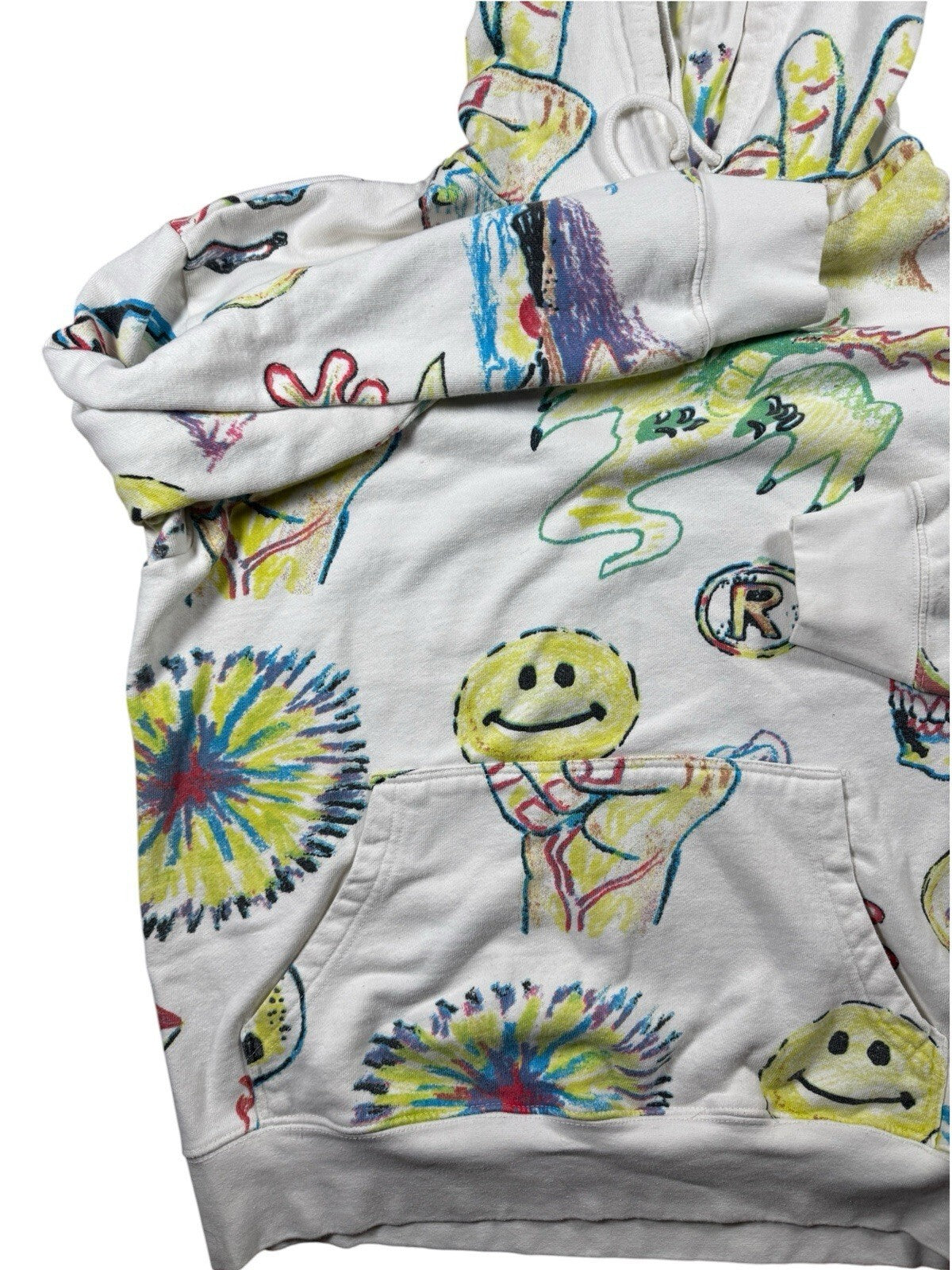 SMILEY® market voloring book AOP Hoodie