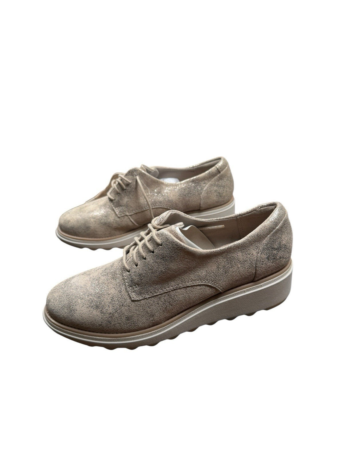 Clarks SHARON CRYSTAL PEWTER Size 6 Medium
