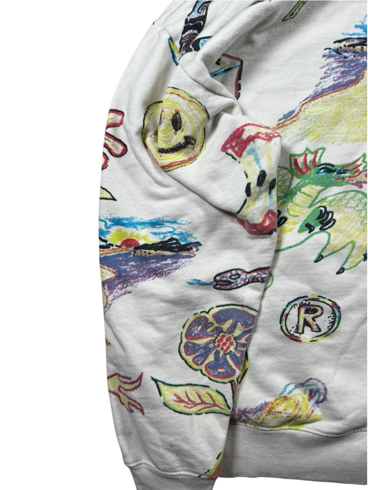 SMILEY® market voloring book AOP Hoodie