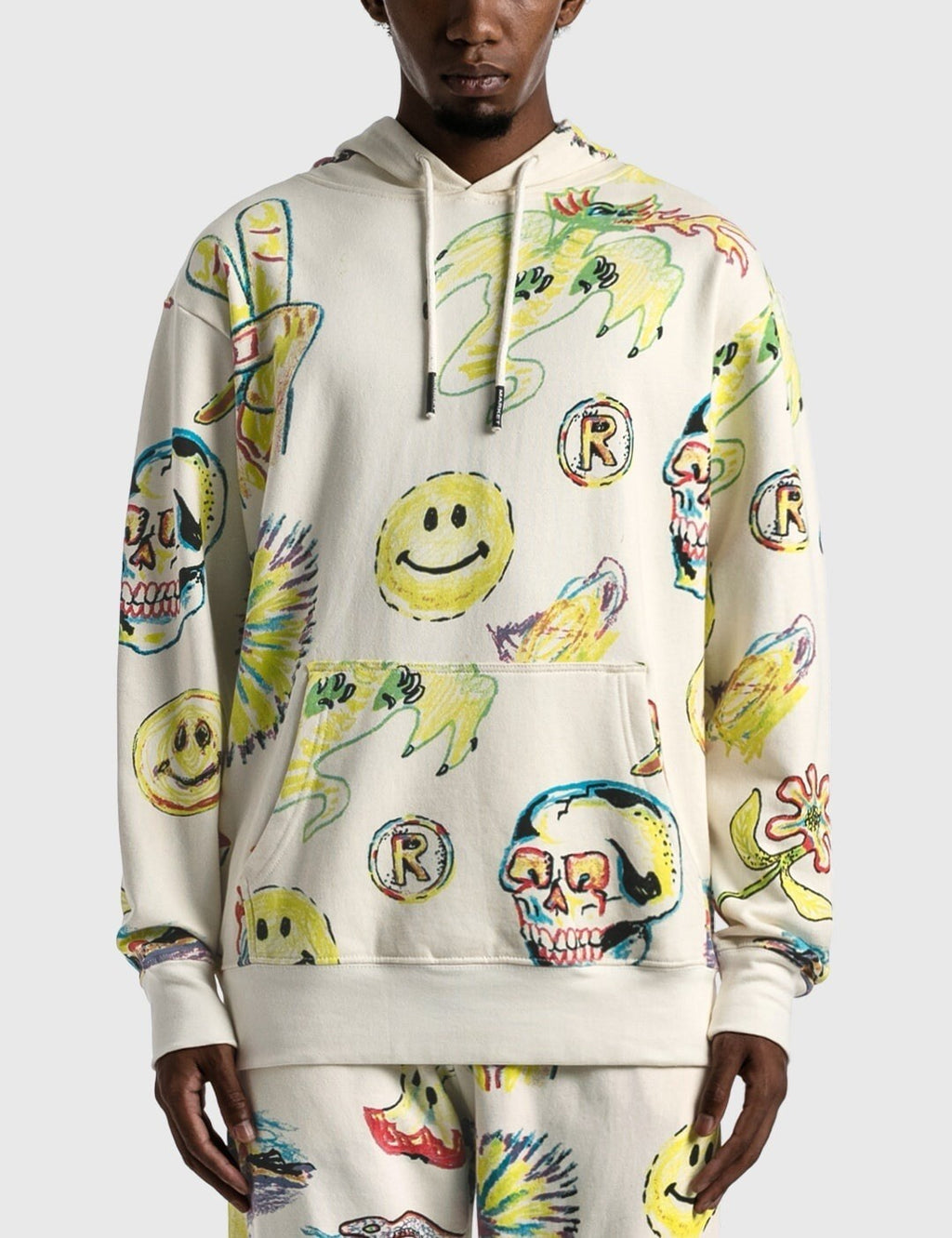 SMILEY® market voloring book AOP Hoodie